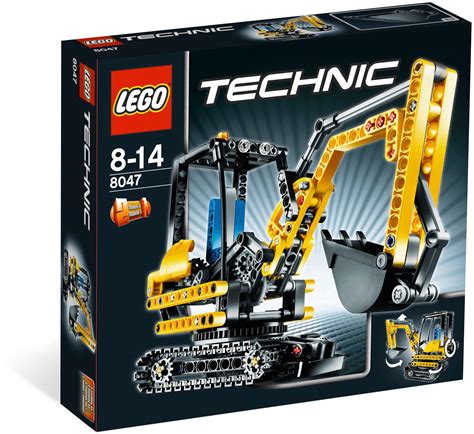 lego technic compact excavator 8047|lego technic 8043 remote control.